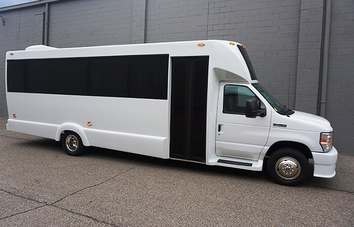 Party bus exterior